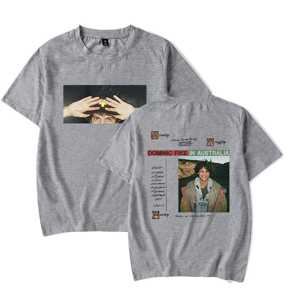 Dominic Fike Tshirt 2026 merch Dominic Fiken In Australia Print Unisex Crew Neck Short Sleeve TShirt