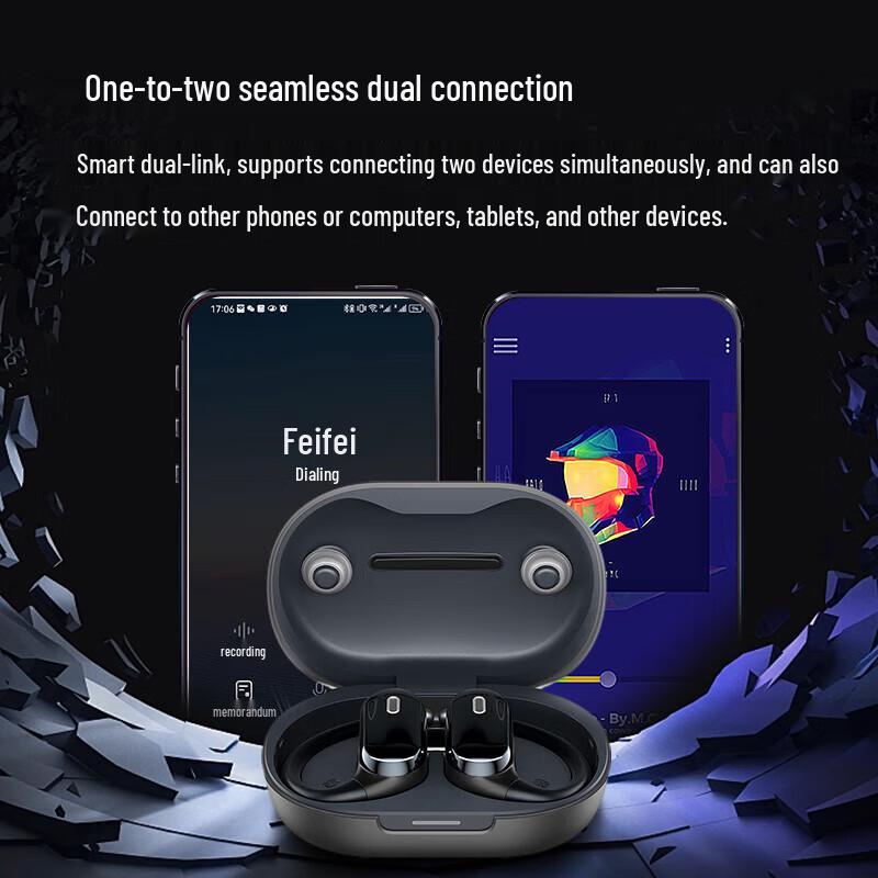 Newman R7 Bone Conduction Open-Ear Bluetooth Headphones