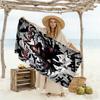 Naruto Character Customize Your Name Beach Towel Soft Durable Quick-Dry Perfect for Traveling Yoga Camping and Swimming