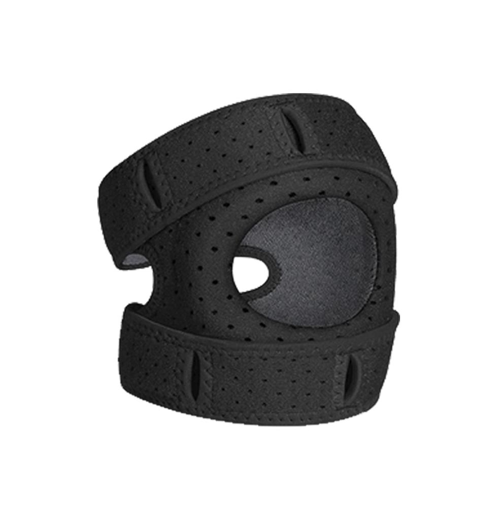 Регулируемый наколенник для бега - Наколенник с пателлярной поддержкой для боли в колене, двойной ремень для поддержки пателлярного сухожилия с гелевой подушечкой, поддержка колена