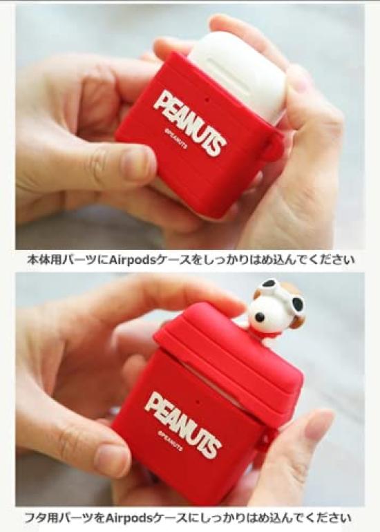 Snoopy Figure Airpods Pro Soft Case Snoopy Airpods Pro Soft Case Cover (Woodstock)