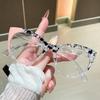 Модные очки для дальнозоркости «Кошачий глаз» Двухцветная оправа Высококачественные Модные Очки для чтения Диоптрии Дальняя видимость Пресбиопия от 0 до +4,0