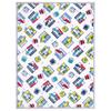 Un Doudou Fluffy Baby Blanket, 85x115cm, JR Shinkansen New Meyer, Warm Material, JR8301-B