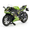 MotoGP Ninja ZX-6R Гоночный мотоцикл Симуляция Изысканный литой и игрушечный автомобиль RMZ city 1:Модель коллекции 12 сплавов