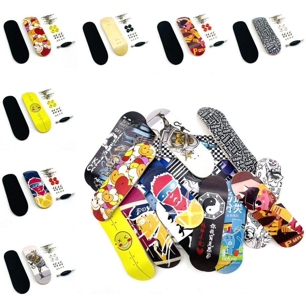 Wooden Finger Skateboard Toy Creative Personality Boy Christmas Gift