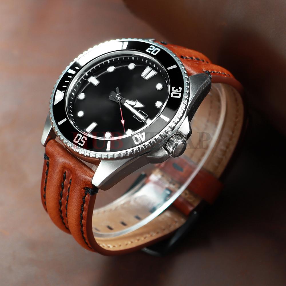 20 мм 22 мм 24 мм Ретро Натуральная Коровья Кожа Ремешки для Часов для Seiko Кожаный Прочный Двойной Костяной Ремешок для Omega Мужские Женские Аксессуары