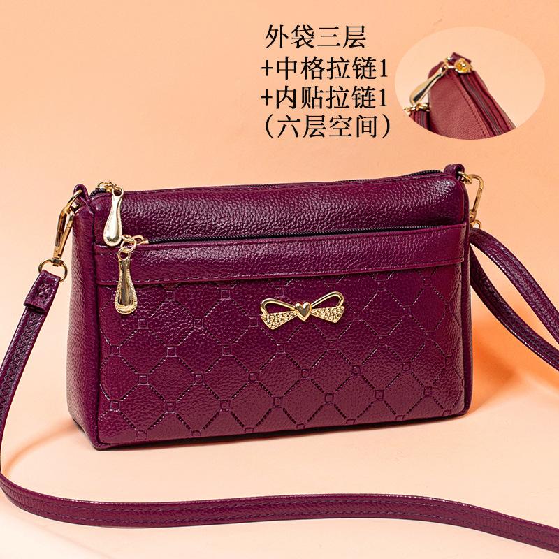Guangzhou Bags Women's Summer Large-capacity Women's Bags Fashion Shoulder Messenger Bags Multi-layer Lightweight Medium and Small Bags