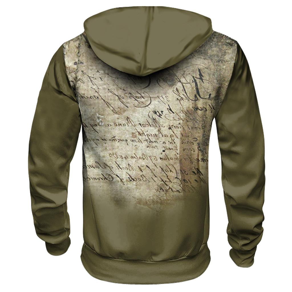 Мужская толстовка с капюшоном в стиле ретро с длинным рукавом, топы, куртка, верхняя одежда