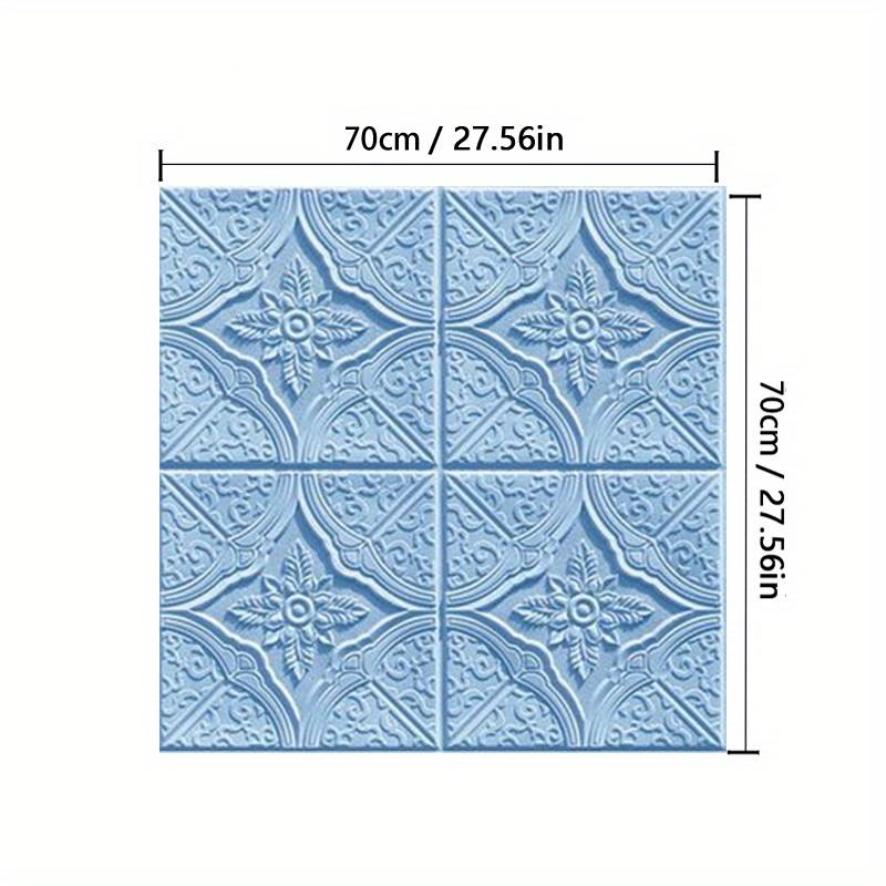 1/5/10 шт. 70*70 см потолочная крыша самоклеящаяся теплая спальня 3d трехмерная стена прикреплена к фоновой стене