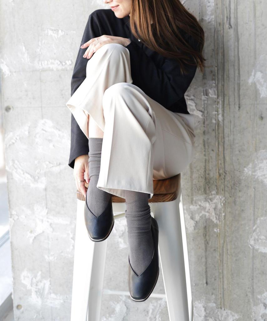 Золотые туфли-лодочки с квадратным носком Peace для [Sest] Женщин, 23.0см, Черные, dnp52032-BLK-230