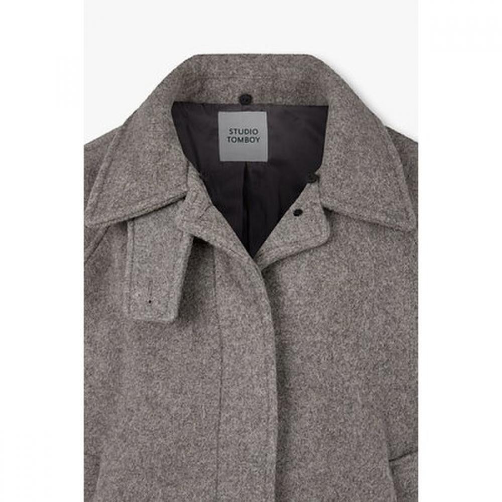 Studio Tomboy Knit Hood Point Short Coat 9166413881