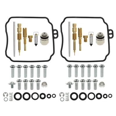2 Комплекта для переборки карбюратора для Yamaha XVS650 V-Star 650 2006-2016 Ремонт карбюратора
