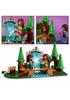 LEGO Friends 41677 Wasserfall im Wald - Bauset mit Minipuppen Andrea und Olivia + Eichhrnchen-Spielzeug Kind 5 Jahre