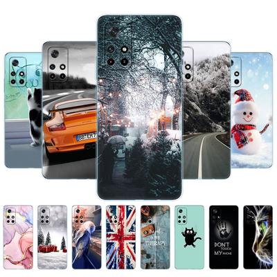 Для POCO M4 Pro 5G чехол из мягкого силикона и ТПУ, задняя крышка для Xiaomi POCO X4 Pro 5G, чехлы для телефонов POCO M4Pro 4G 2021, 6,6 дюйма, противоударный