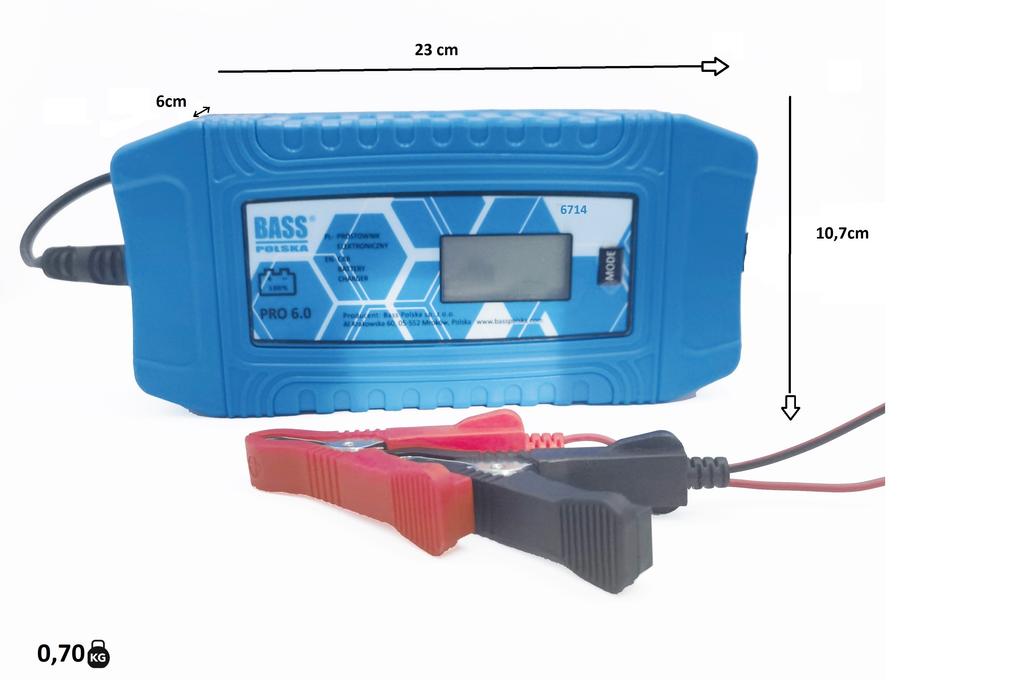 Electronic Charger 1 ~ 6A, 220 Ah