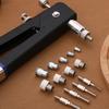86Pcs Non-slip Blind Hand Riveter Threaded Insert Rivet Tool  Car Tool Repair