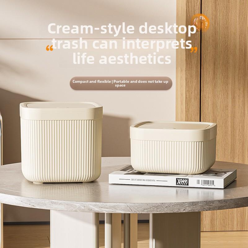 Креативный с крышкой Мини настольный пресс Крышка-поп Ювелирные изделия Ванная комната Бытовой ящик для хранения