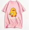 Summer Unisexs and WoUnisexs Top with Duck and Knife Pattern for An Interesting Clothing Design Tshirt Moisture Wicking Breathable