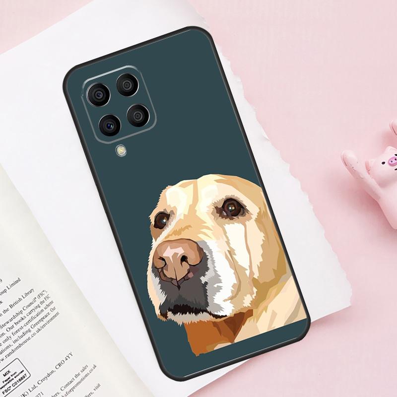 Golden Retriever Dog Case For Samsung Galaxy M51 M55 M35 M15 M56 M36 M16 M06 M13 M33 M53 M12 M32 M52 M14 M34 M54