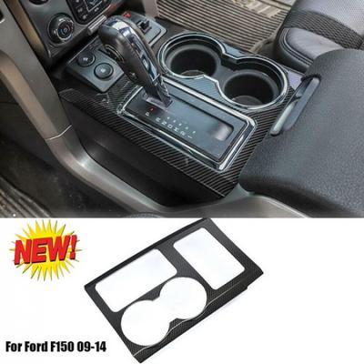 Для Ford F150 09-14 Панель переключения передач Декоративная накладка центральной консоли Рамка из углеродного волокна