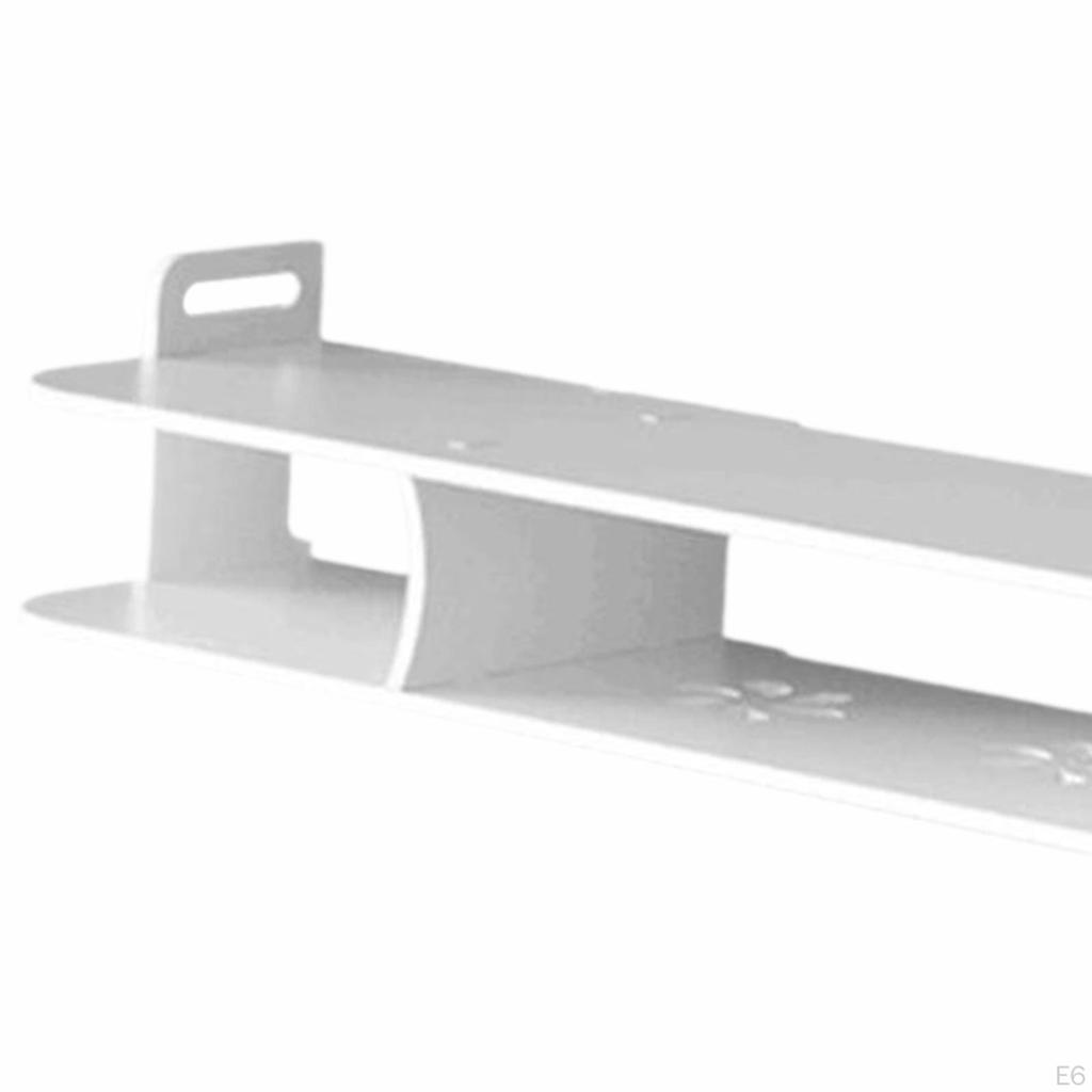 Router Storage Box Organizer Rack Multifunctional Wall Mounted Shelf Holder Stand for Office