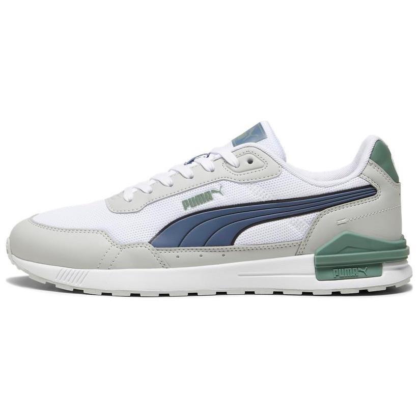 Puma Кроссовки унисекс с амортизацией Graviton, низкие, повседневные, серый/белый, 385873-12