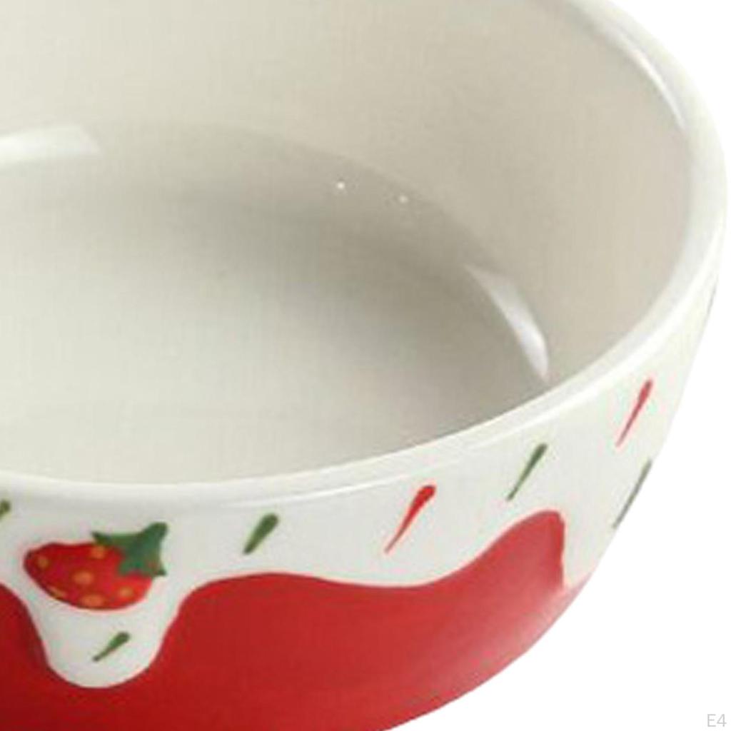 Керамическая миска для еды хомяка, устойчивая к воде мелких животных, тарелка для кролика для шиншиллы