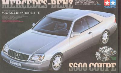 Tamiya Mercedes Benz S600 Купе Спорт 1/24 (1/24 Машина24134)