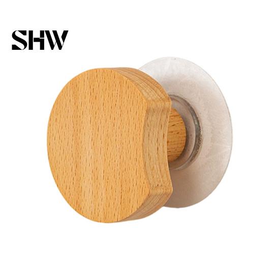 Kids Room Wall Organizer Solid Wood Clothes Hook, Beech Cartoon Door Decorative Hook for Bedroom Mount Hanging Coats Bags Hats And Towels Modern Entry