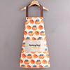 Summer Thin Waterproof & Oil-Proof Kitchen Apron with Hand Wiping Feature - Cute, Fashionable Design and Wider Waist for Stir-Fry Cooking