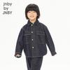 Хлопковая рубашка JNBY by JNBY для мальчиков, свободного кроя, с длинным рукавом