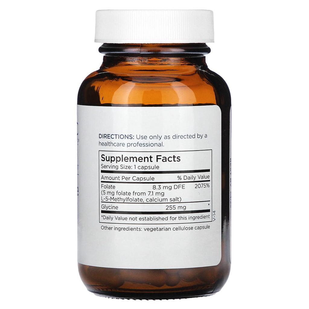 Metabolic Maintenance, l-methylfolate, 5mg, 90 capsules
