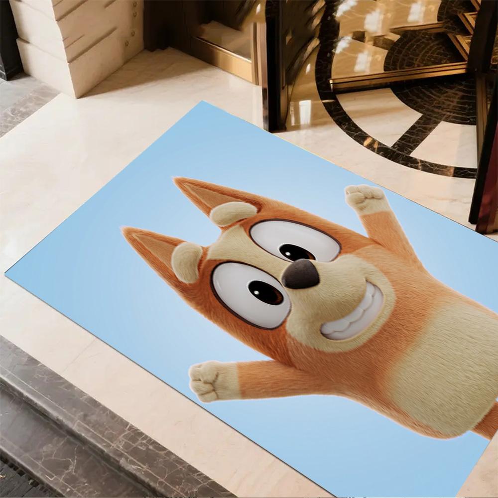 Happy Animal Adventure Area Rug Perfect for Hallway Dining Room Playrooms Outdoor Anti-slip Rug Anime Office Decor Perfect Gift for Friends & Family