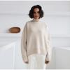 Women's Autumn and Winter Thick Knit Loose Turtleneck Casual Sweater