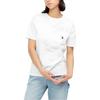 Carhartt WIP FW24 Logo Print Crew Neck Short Sleeve T-Shirt Women tops White I032215-02-XX