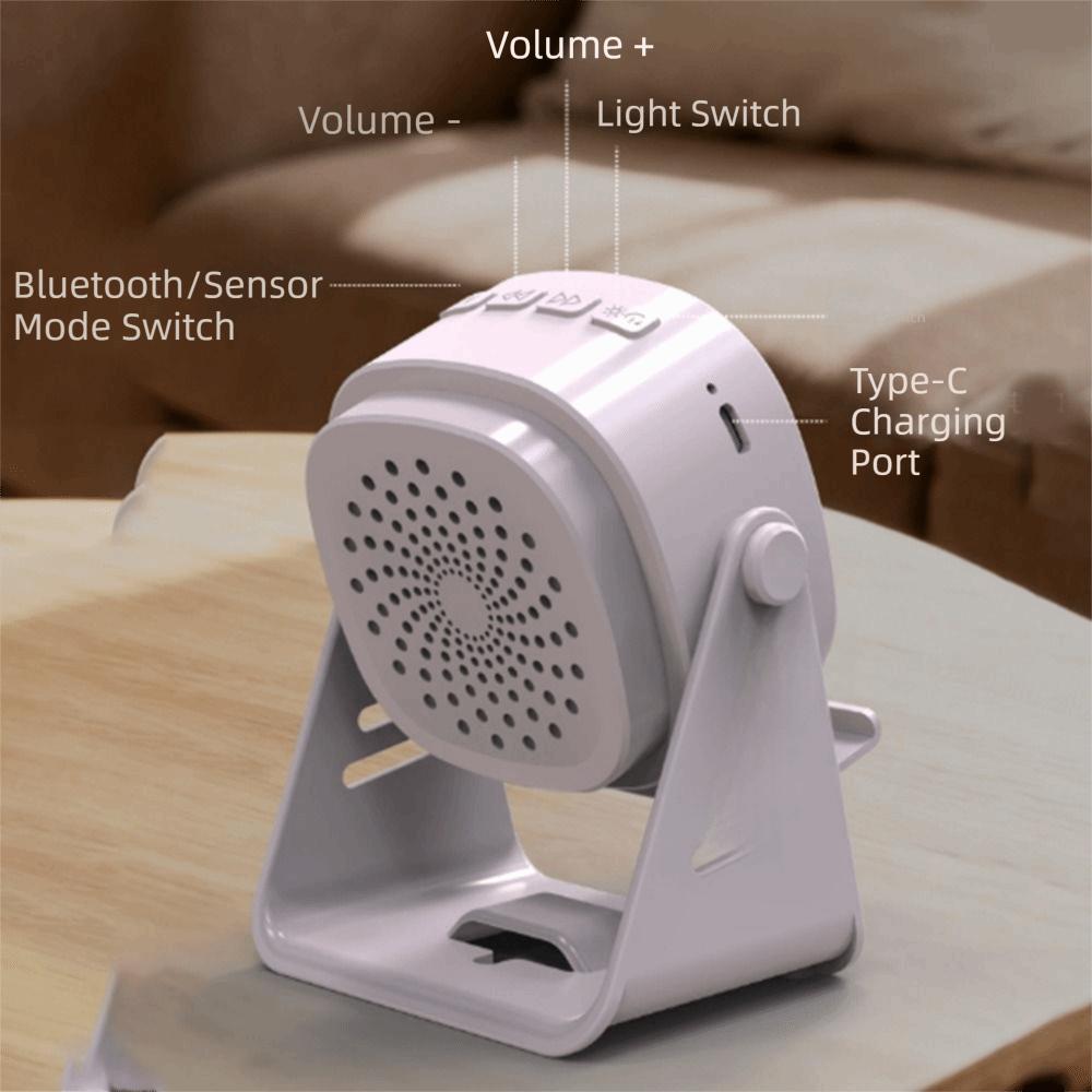USB Charging Bluetooth Speaker Adjustable Angle 2-in-1 Speaker Stand  Desktop Home Office