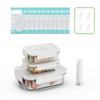 Vacuum Packing 14 Piece Set Vacuum 3 Vacuum Glass Storage Containers 10 Vacuum 4 Sealing Sliders Bento Home Food Vacuum Cooking Vacuum FDA Certified