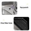 Hanging Kitchen Sink Filter Shelf Stainless Steel Kitchen Storage Rack Basket  Kitchen Tool