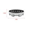 Для BMW MINI F55 F56 R57 R58 R59 R50 R55 R56 Cooper One JCW Clubman Countryman Колпачок ступицы колеса автомобиля Логотип Заглушка ступицы Значок Эмблема