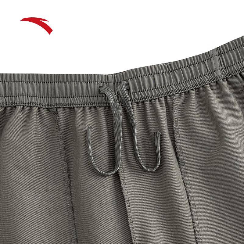 Anta Мужские эластичные тканые спортивные брюки прямого кроя