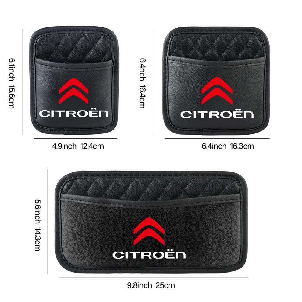 ADI1  1pcs Multifunction Car Storage Pocket Stowing Tidying Bags For Citroen C1 C2 C3 C4 C4L C5 C6 C7 C8 VTS C-ELYSEE Berlingo Xsara