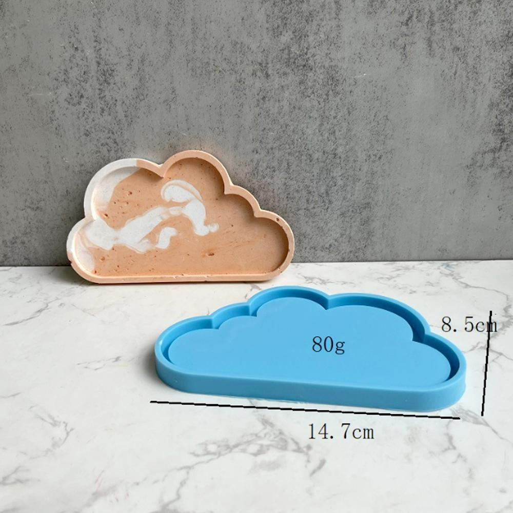 Силиконовая форма-поднос в виде сердца для DIY Бетон Цемент Подставка для хранения Тарелки Форма Эпоксидная смола Гипс Инструмент для изготовления поделок Домашний декор