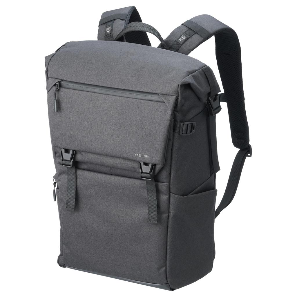 HAKUBA Camera Bag Plus Shell City Roll Top Backpack 18 G05 AZ Black Camera Backpack Back Access Side Access 2 Air Camera Camera Backback Function Extend Business