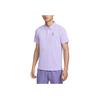 Court Advantage Dri-Fit Удобная Универсальная Простая Модная Футболка-Поло с Коротким Рукавом Мужские Топы Мягко-Фиолетовый FZ6908-515