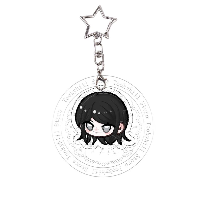 Акриловый брелок Danganronpa Токо Цумики Монокума Изысканный Студент Аниме Мультфильм Брелок для сумки Чиби Декор Аксессуары Подвеска