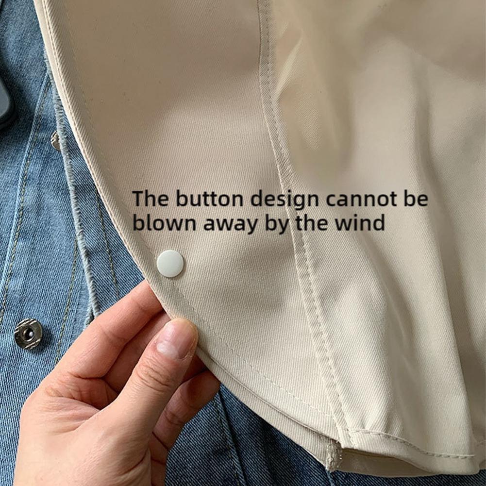 Летние шляпы для женщин, защита шеи от ультрафиолета, большая шаль от солнца, козырьки, конский хвост для La E7T5