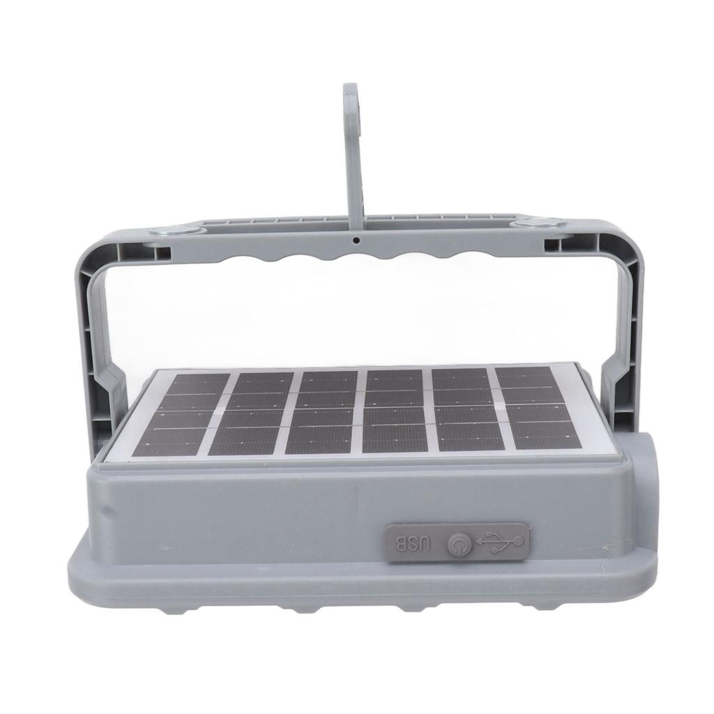 Portable LED Work Light Rechargeable Solar Flood Light 10000 LM IP66 Waterproof Emergency Worklight