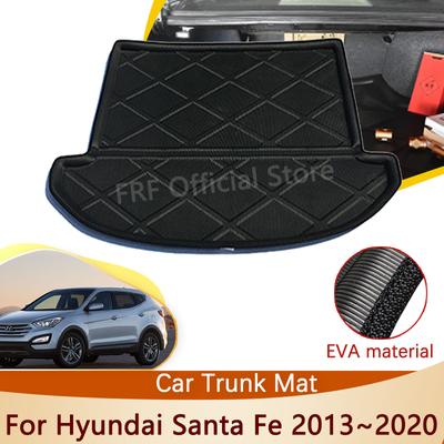 Для Hyundai Grand Santa Fe XL DM 7 5-местный 2013~ 2017 SWB Аксессуары Коврик в багажник Поддон для пола Водонепроницаемая подкладка Ковер в багажник
