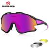 Queshark Polarized Cycling Sunglasses with 5 Lens UV400 Sports Glasses for Baseball Fishing Running Driving Golf