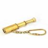 Лот из 10 штук латунный брелок телескоп морской подзорная труба брелок кольцо для ключей